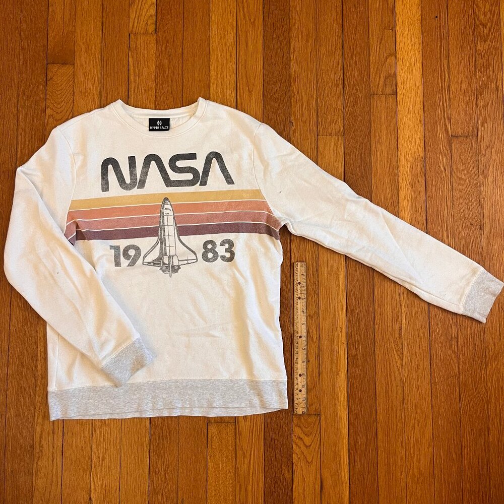 Hyper Space NASA 1983 Retro Crewneck Small